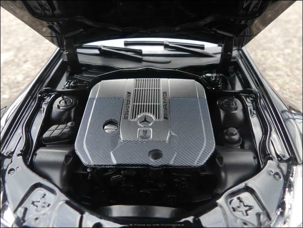 1:18 MERCEDES-BENZ SL65 AMG V12 - BBS LM - BLACK SERIES BREITBAU